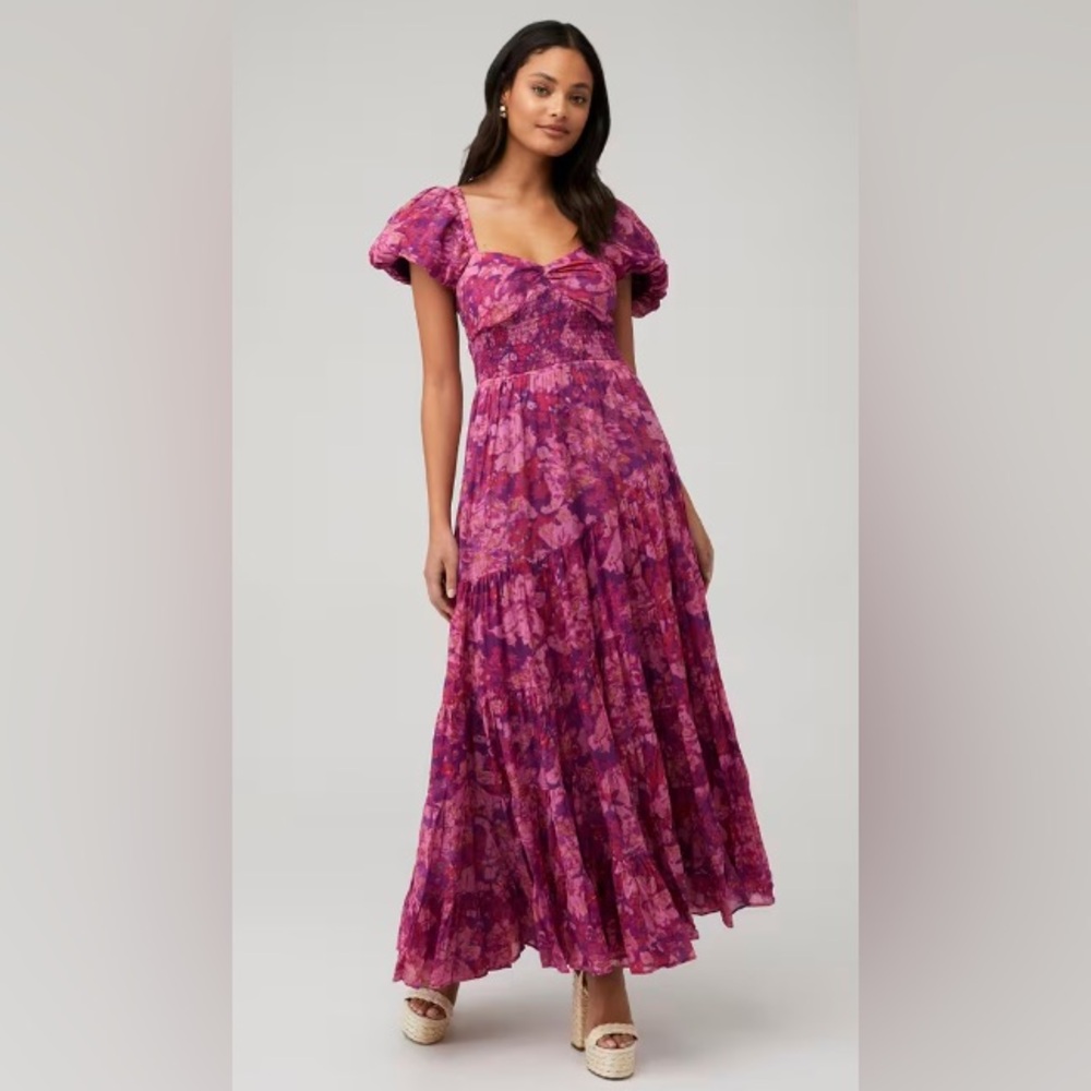Free People Floral Maxi Dress